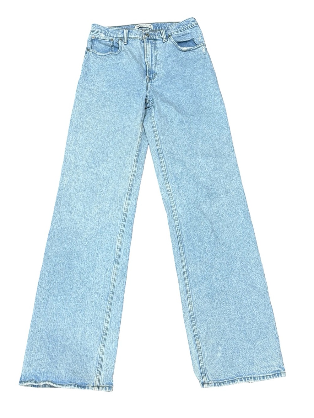 👖 Abercrombie & Fitch The '90s Relaxed Jean High Rise Light Wash Size 29 XL